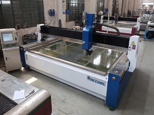 2000 * 1500mm 380 mpa abrasivo templado y vidrio laminado de alta presión CNC máquina de corte por chorro de agua