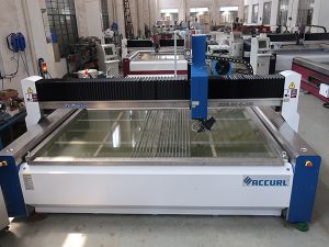 máquina de corte por chorro de agua para corte de vidrio con certificaciones CE TUV ISO9001 aplicadas estándar aplicada